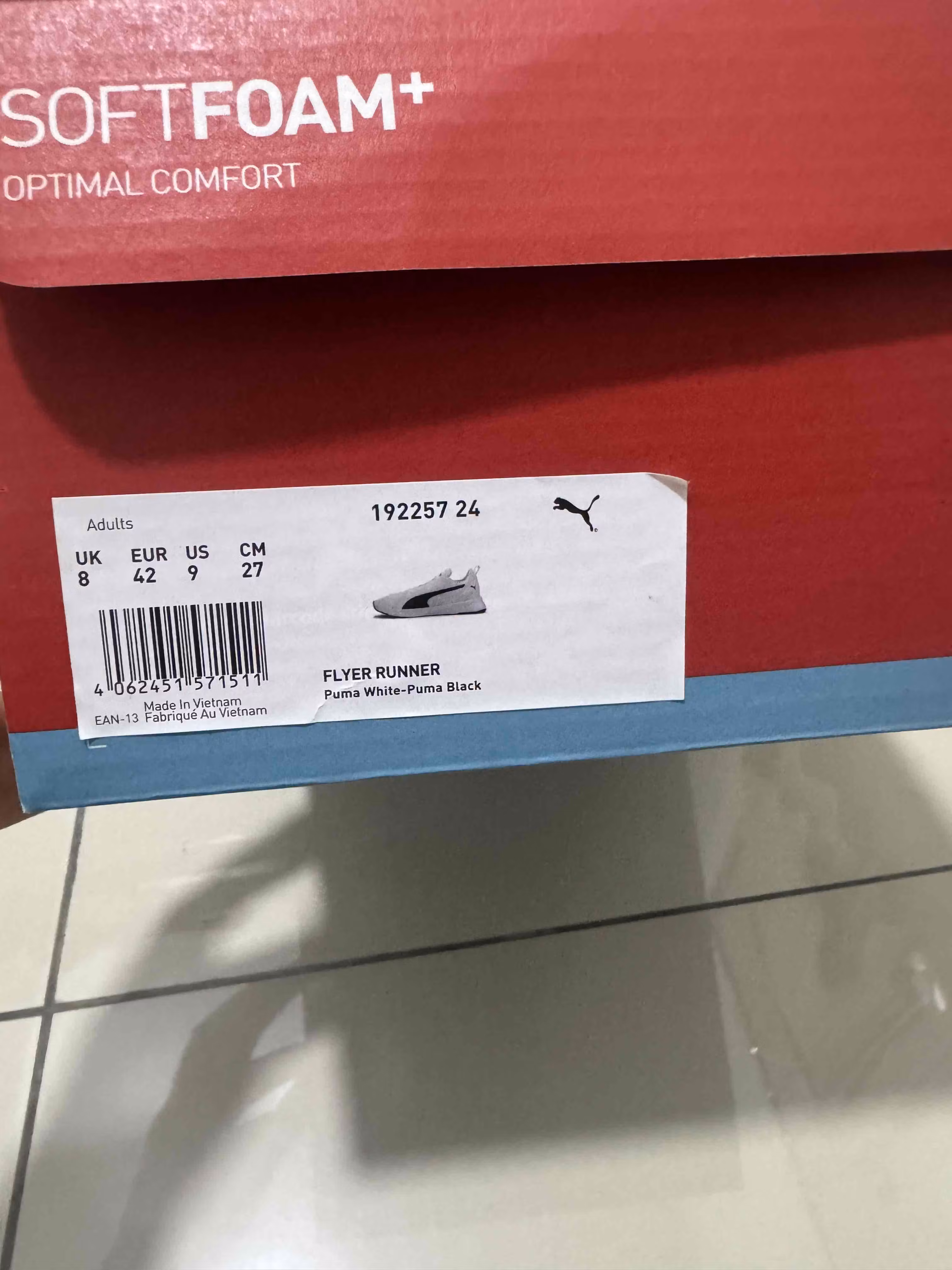 Puma Flyer Runner 'White Black' 192257-24 Puma Flyer Runner 'White Black' 192257-24